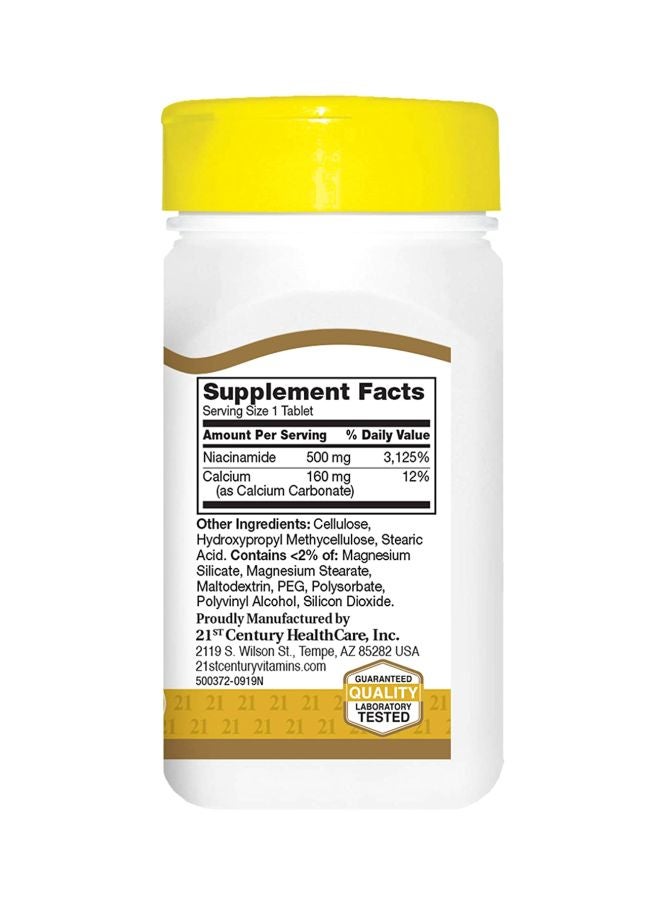 القرن الحادي والعشرون مكمل فيتامين نِياسيناميد - 110 أقراص - Image 4